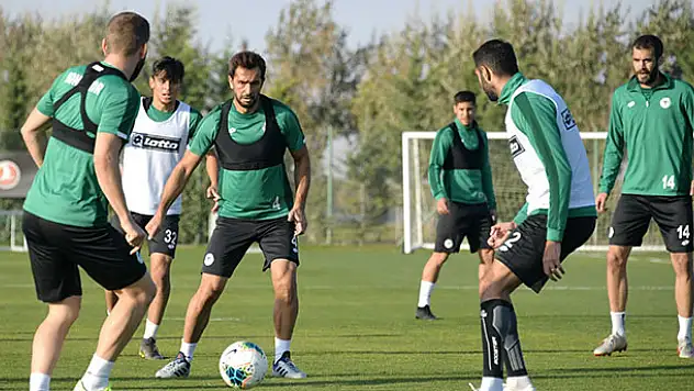 Konyaspor'da Gençlerbirliği maçı hazırlıkları başladı
