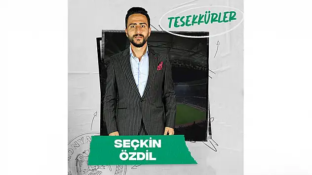Konyaspor'da genel menajer Seçkin Özdil'le yollar ayrıldı
