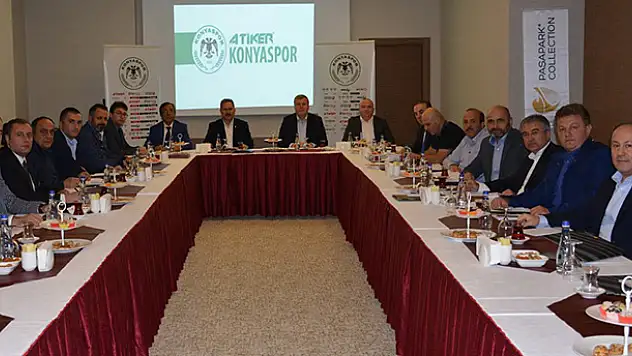Konyaspor'da görev dağılımı yapıldı