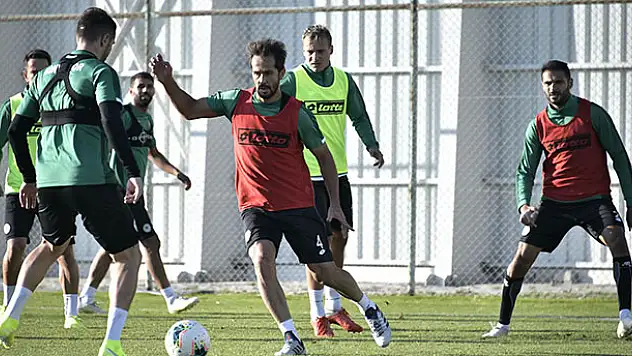 Konyaspor'da gözler kupada
