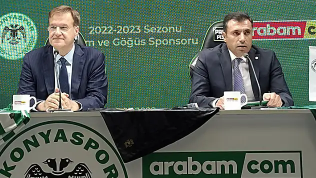 Konyaspor'da, isim sponsoruyla anlaşma imzalandı