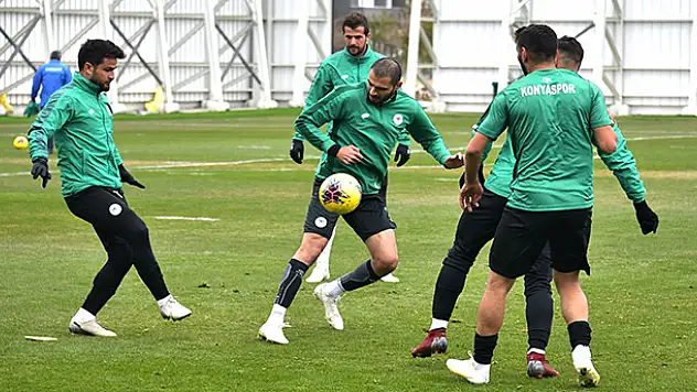 Konyaspor'da Kasımpaşa maçı hazırlıkları devam ediyor