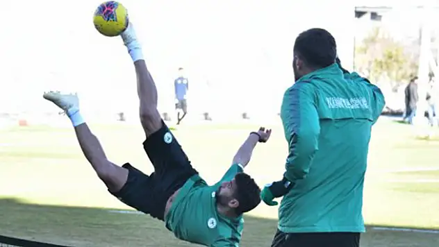 Konyaspor'da Kayserispor maçı hazırlıkları başladı