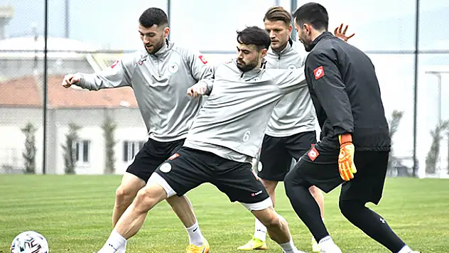 Konyaspor'da kupa hazırlığı