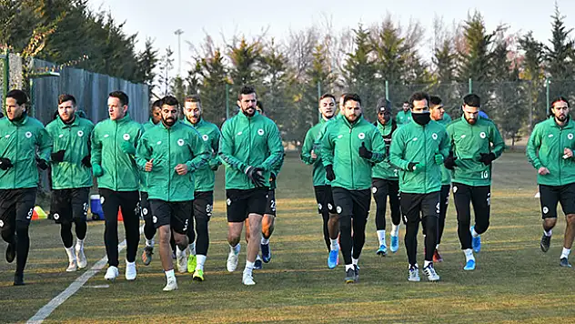 Konyaspor'da MKE Ankaragücü maçı hazırlıkları