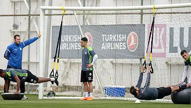 Konyaspor'da Osmanlıspor maçı hazırlıkları