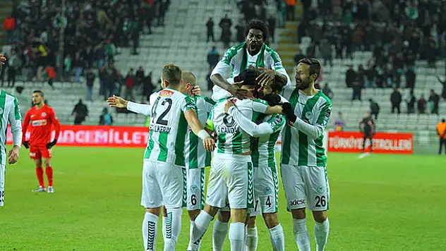 Konyaspor'da Süper Çıkış