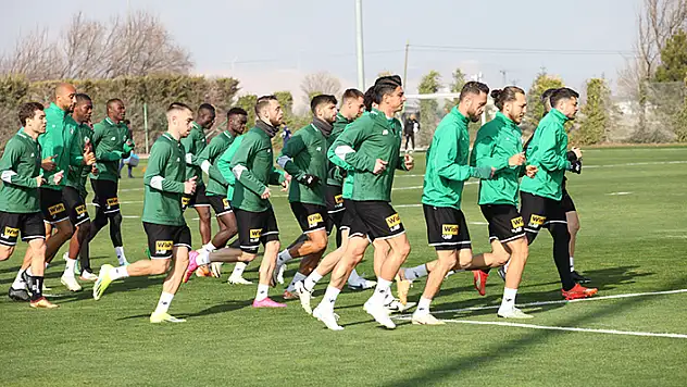 KONYASPOR'DA TATİL BİTİYOR
