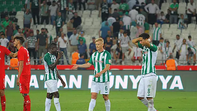 Konyaspor'da tehlike çanları