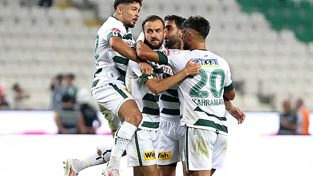 KONYASPOR'DA TEK YOL GALİBİYET!
