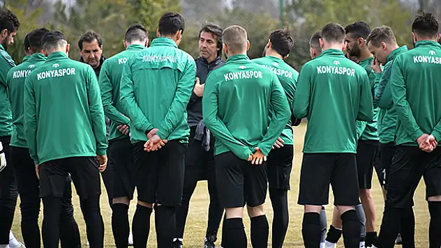 Konyaspor'da Yeni Malatyaspor maçı hazırlıkları devam ediyor