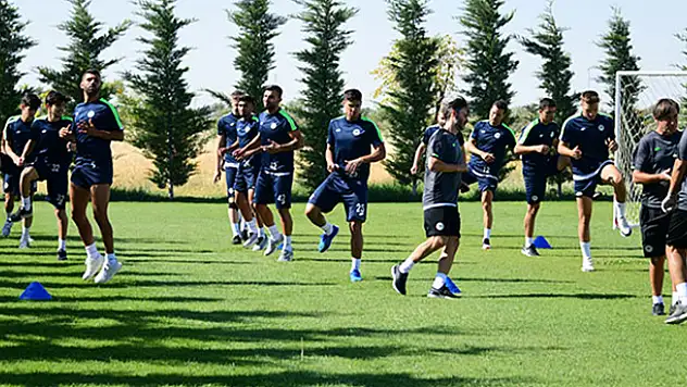 Konyaspor'da yeni sezon hazırlıkları devam ediyor