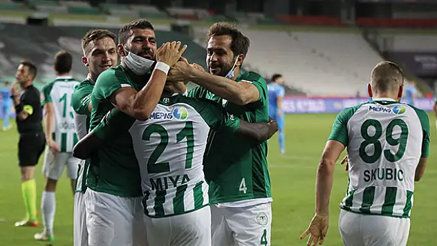 Konyaspor'da yüzler güldü