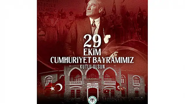 Konyaspor'dan 29 Ekim Cumhuriyet Bayramı mesajı