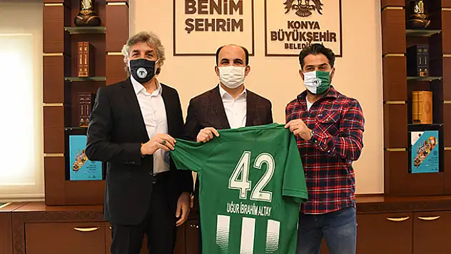 Konyaspor'dan Altay'a ziyaret
