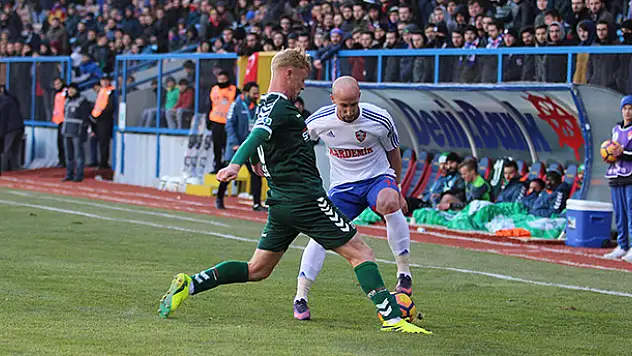 Konyaspor'dan deplasmanda 1 puan