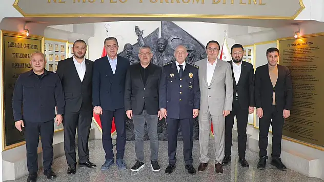 Konyaspor'dan İl Emniyet Müdürü Yüksek'e ziyaret