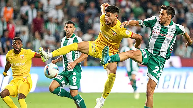 Konyaspor'dan Kayseri'ye geçit yok