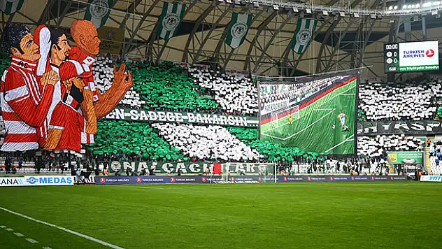 Konyaspor'dan Kıskandıran Koreografi!