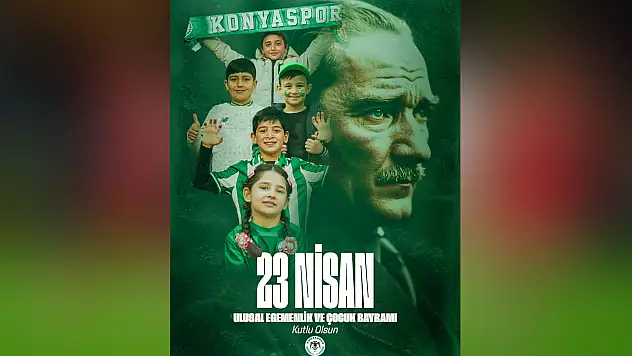 Konyaspor'dan kutlama mesajı