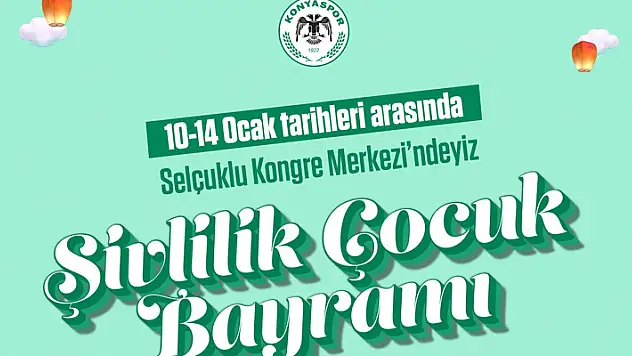 Konyaspor'dan Şivlilik Çocuk Bayramı'na davet