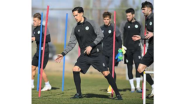 Konyaspor, Denizlispor maçı hazırlıklarına başladı