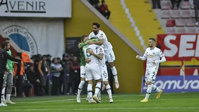 Konyaspor, deplasmanda Kayserispor'u mağlup etti
