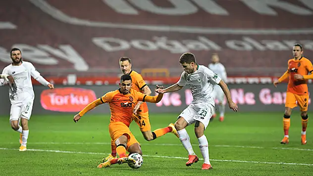 Konyaspor dereyi geçemedi!