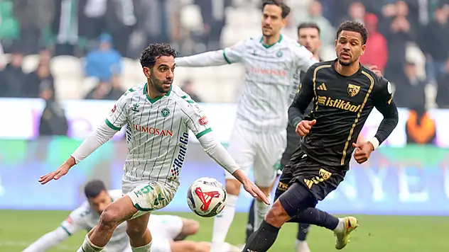 Konyaspor, devreye düşme hattının üstünde girdi