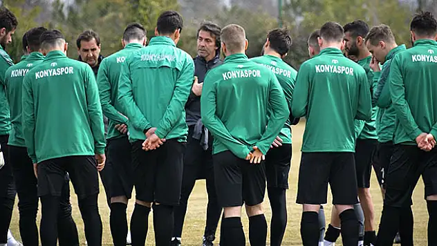 KONYASPOR DİNLENİYOR
