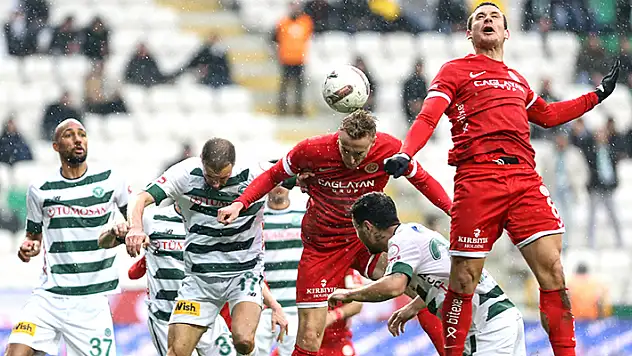 Konyaspor, en az gol atan ikinci takım!