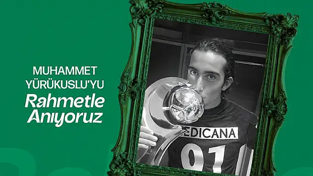Konyaspor, eski futbolcusunu unutmadı