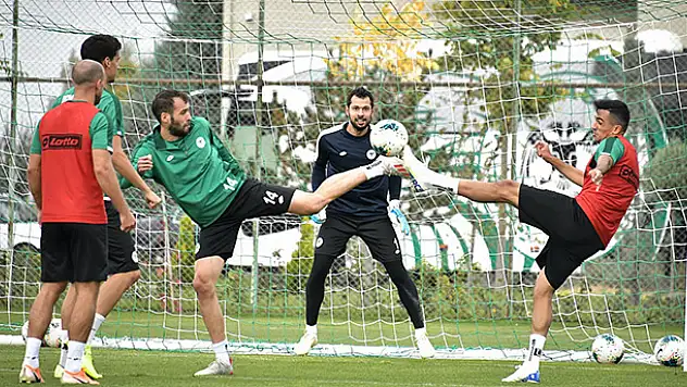 Konyaspor, Eskişehirspor maçı öncesi hazırlıklarına devam ediyor