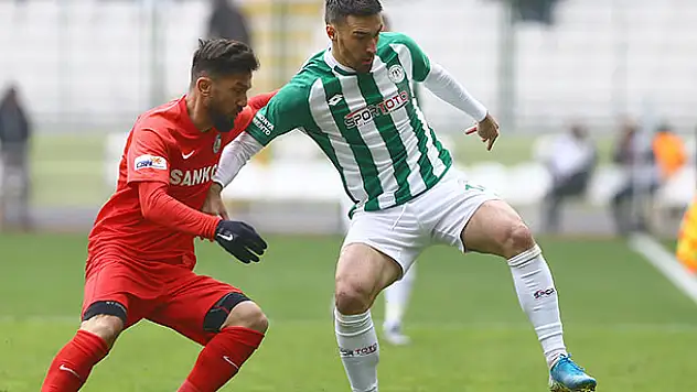 Konyaspor evinde 1 puana razı oldu!