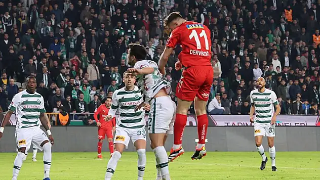 Konyaspor evinde Hatayspor'u ikinci yarıda geçti! 