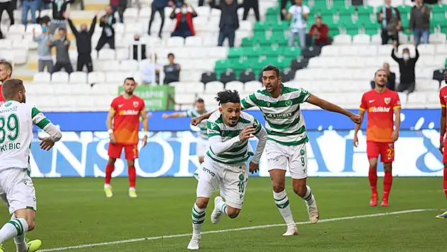 Konyaspor evinde Kayserispor'u devirdi: 2-0