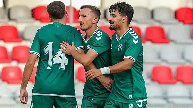 Konyaspor fark attı: 5-0