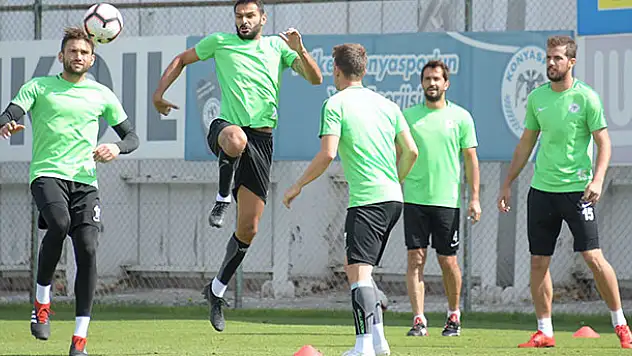 Konyaspor, Fenerbahçe maçı hazırlıklarına devam ediyor