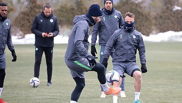 Konyaspor, Fenerbahçe maçı hazırlıklarını tamamladı