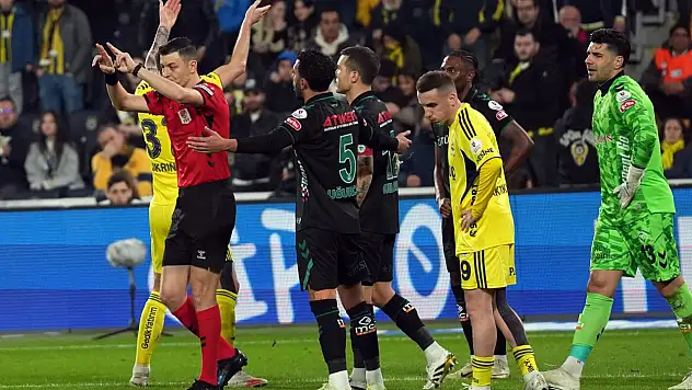 Konyaspor-Fenerbahçe maçının hakemi açıklandı