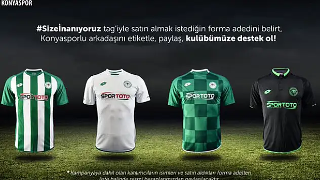 Konyaspor forma satışında hedefi yakaladı