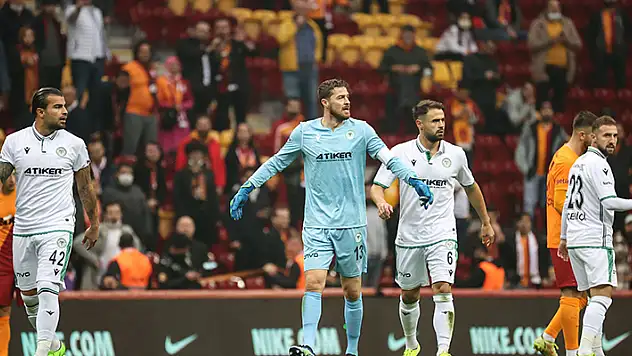 Konyaspor Galatasaray'a kaybetti