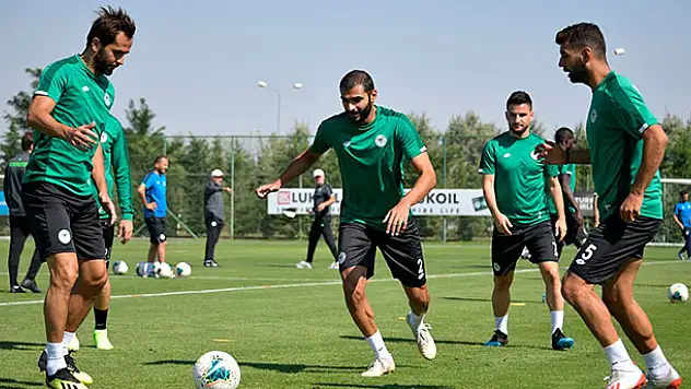 Konyaspor, Galatasaray maçı hazırlıklarını tamamladı