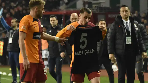 Konyaspor - Galatasaray maçında Ahmet Çalık unutulmadı
