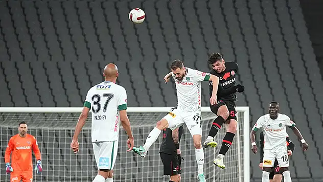 Konyaspor galibiyeti kaçırdı