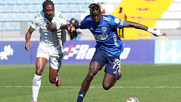 Konyaspor galibiyeti koruyamadı