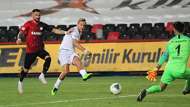 Konyaspor, Gaziantep Futbol Kulübüne 3-1 mağlup oldu