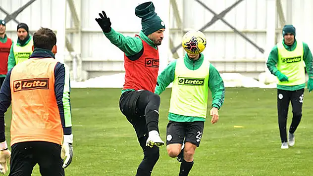 Konyaspor, Gençlerbirliği'ne hazırlanıyor