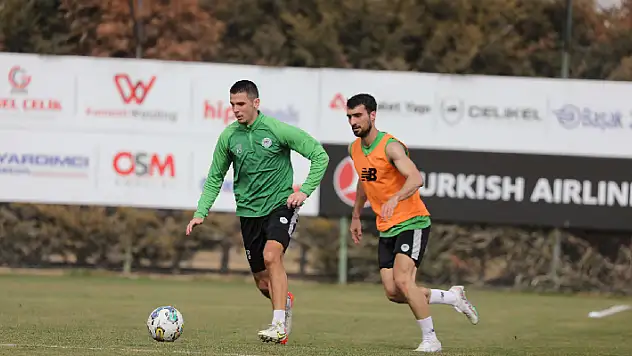 Konyaspor Giresunspor hazırlıklarında sona geldi
