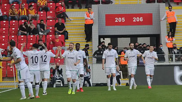 Konyaspor, Göztepe deplasmanından da 3 puanla dönüyor

